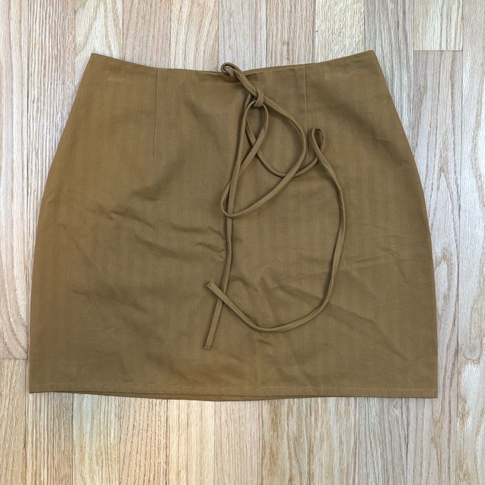 ACOA Waist Strap Mini Skirt